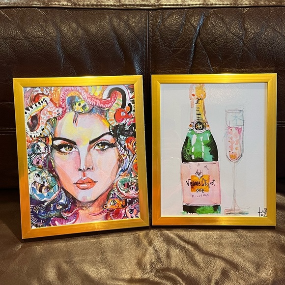 Set of 2 art prints - Picture 1 of 4